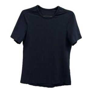 Lululemon Sz Small Men's Shirt Blue Casual Athleisure Basic Adult